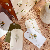 Evergreen Blooms Gift Tags
