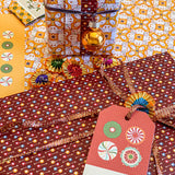 Festile Gift Wrap Sheet-Double Sided