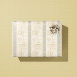 Floral Fans Gift Wrap Sheet-Double Sided