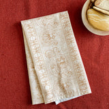 Floral Fans Tea Towel