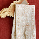 Floral Fans Tea Towel