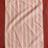 Flower Stripes Tea Towel