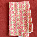 Flower Stripes Tea Towel
