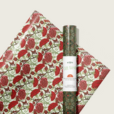 Flowerflakes Gift Wrap Sheet-Double Sided