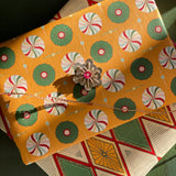 Harlequin Gift Wrap Sheet-Double Sided