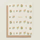 Garden Gratitude Thank You A2 Greeting Card