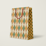 Harlequin Holiday Gift Bag