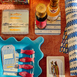 Sardines Coaster Set-Double Sided