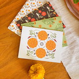 Calendula Trumpets A2 Greeting Card