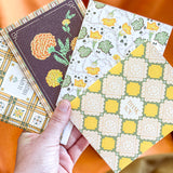 Knit Marigolds A2 Greeting Card