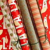 Boteh Trees Gift Wrap Sheet-Double Sided