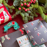 Hygge Holiday Gift Wrap Sheet-Double Sided
