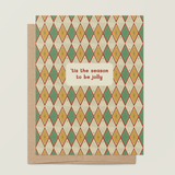 Harlequin A2 Greeting Card