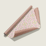 Heather Lattice Gift Wrap Sheet - Double Sided