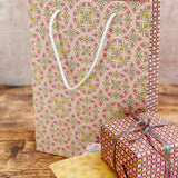 Heather Lattice Gift Bag