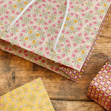 Heather Lattice Gift Bag