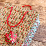 Holly Florals Gift Bag