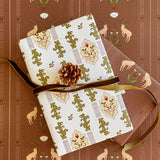 Holly and Oak Gift Wrap Sheet-Double Sided
