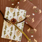 Holly and Oak Gift Wrap Sheet-Double Sided