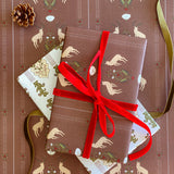 Holly and Oak Gift Wrap Sheet-Double Sided