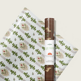 Holly and Oak Gift Wrap Sheet-Double Sided