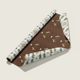 Holly and Oak Gift Wrap Sheet-Double Sided