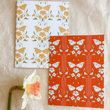 Buttercup Nouveau A2 Greeting Card