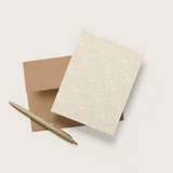 Honorine Cream A2 Greeting Card