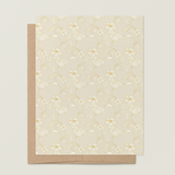 Honorine Cream A2 Greeting Card
