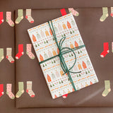 Hygge Holiday Gift Wrap Sheet-Double Sided