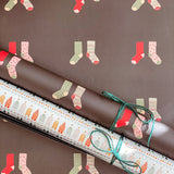 Hygge Holiday Gift Wrap Sheet-Double Sided