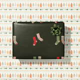 Hygge Holiday Gift Wrap Sheet-Double Sided