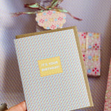 Birthday Checks A2 Greeting Card