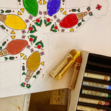 "lights" printable paper lantern ornament