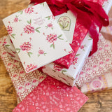 Peony Gift Wrap Sheet - Double Sided