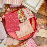 Raspberry Valentine A2 Greeting Card