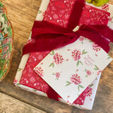 Peony Gift Wrap Sheet - Double Sided