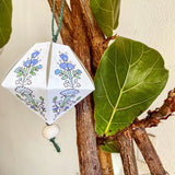 "flowerflakes" printable paper lantern ornament