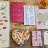 Raspberry Valentine A2 Greeting Card