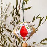 "lights" printable paper lantern ornament