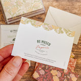 The English Rose Folded Mini Card Set of 8