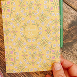 Lily Tiles Thank You A2 Greeting Card