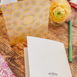 Lily Tiles Thank You A2 Greeting Card