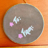 Valentine's Hand-Painted Ornament – Chocolate 1