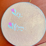 Valentine's Hand-Painted Ornament – Gold 2