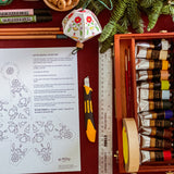 "winter solstice" printable paper lantern ornament