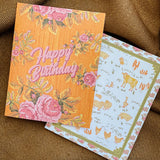 Barnyard Blooms A2 Greeting Card