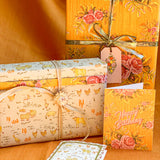 Barnyard Blooms Gift Wrap Sheet - Double Sided