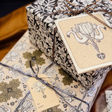 Oleander Swan Song Gift Wrap Sheet - Double Sided