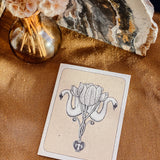 Swan Song A2 Greeting Card